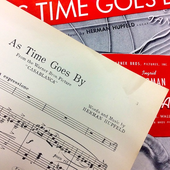 Casablanca Sheet Music & Bogart - Picture 2 of 5